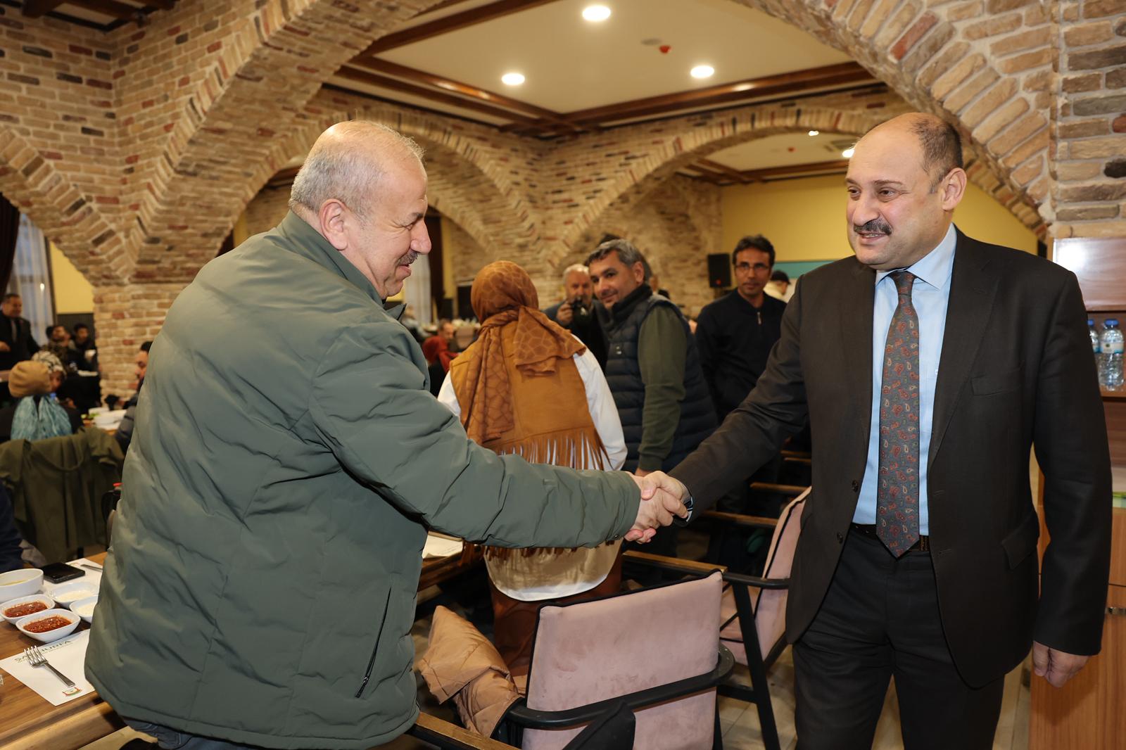 BAŞKAN GÜLPINAR, BASIN MENSUPLARIYLA İFTARDA BULUŞTU