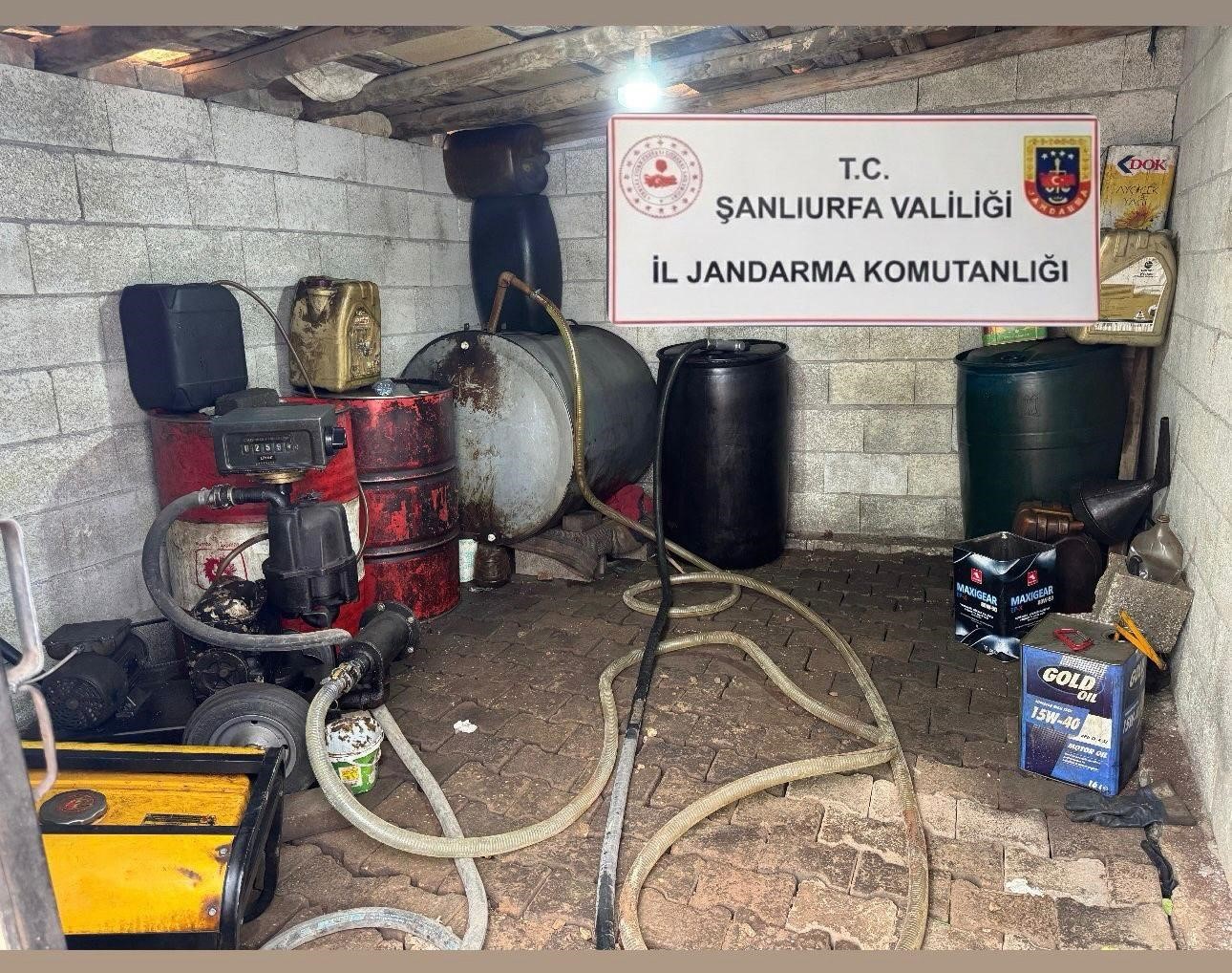 Şanlıurfa’da bin 250 litre kaçak akaryakıt ele geçirildi