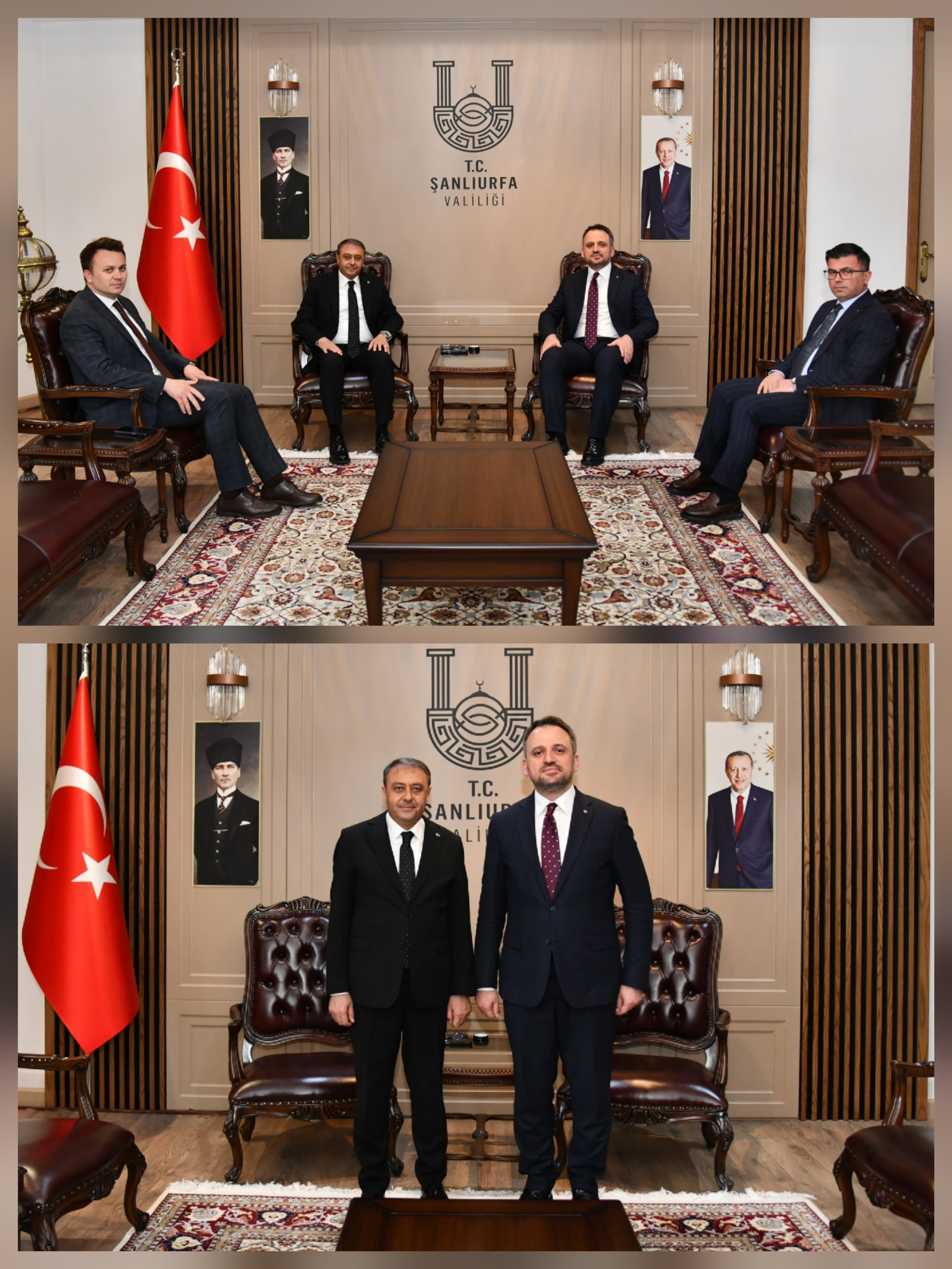 Bakan Yardımcısı Enes Eminoğlu’ndan Vali Hasan Şıldak’a ziyaret