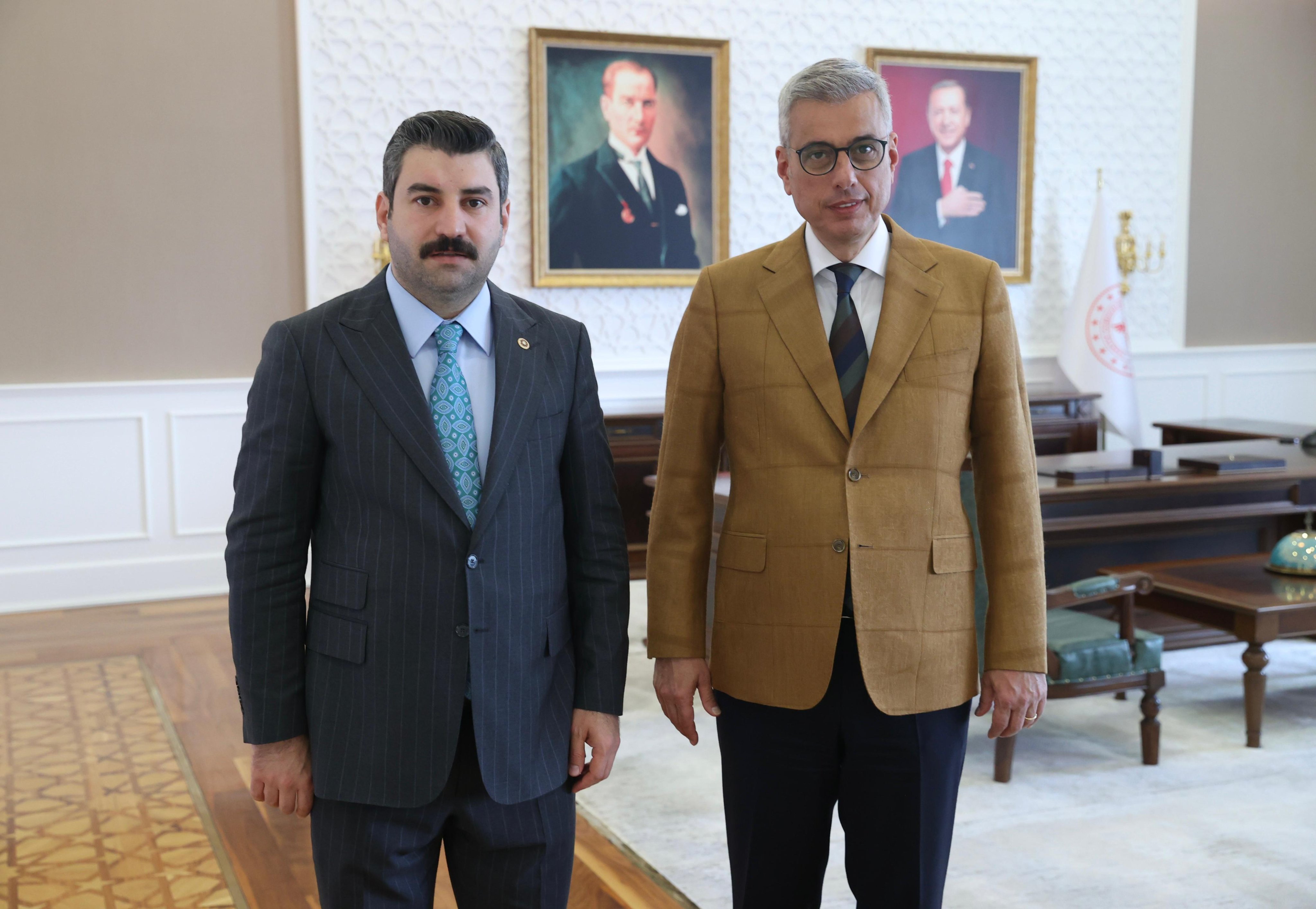 İbrahim Eyüpoğlu’ndan Sağlık Bakanı Memişoğlu’na Ziyaret